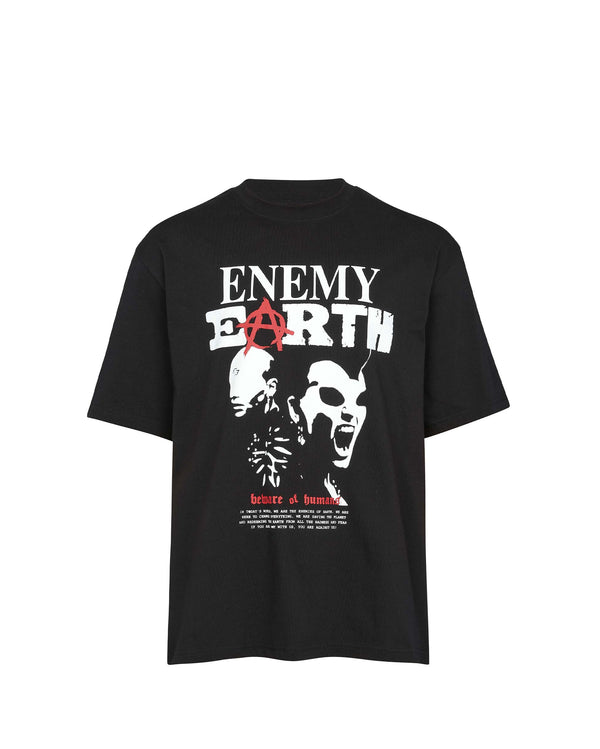 Enemy Earth Scream Tee - black