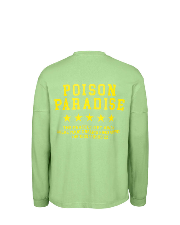 Poison Paradise Rhinestone Longsleeve - green