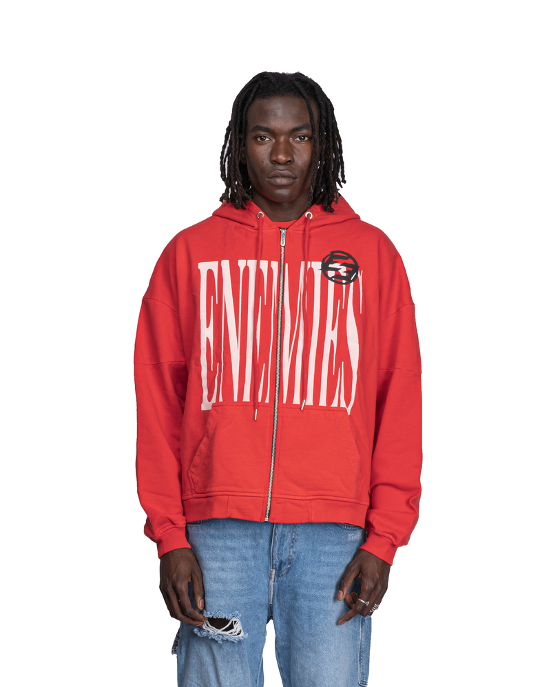 Enemies Zip Hoodie infrared Enemy Earth